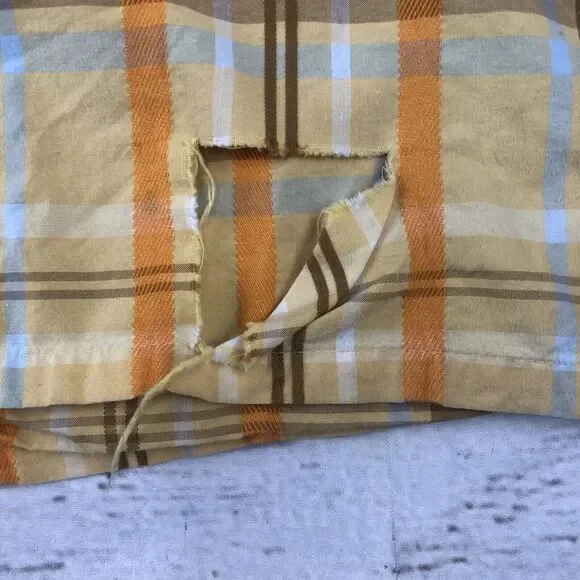 Enyce Shirt Men 3XL Plaid Button Up Short Sleeve Collared Cotton Polyester Shirt - Picture 4 of 10